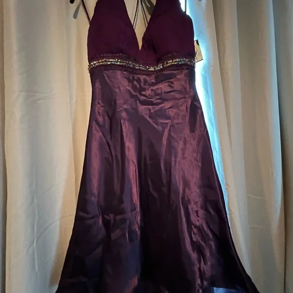 sachin and babi light blue dress Frederick's of Hollywood | Dresses | Elegant Purple Evening Dress Vintage  Fredericks Of Hollywood